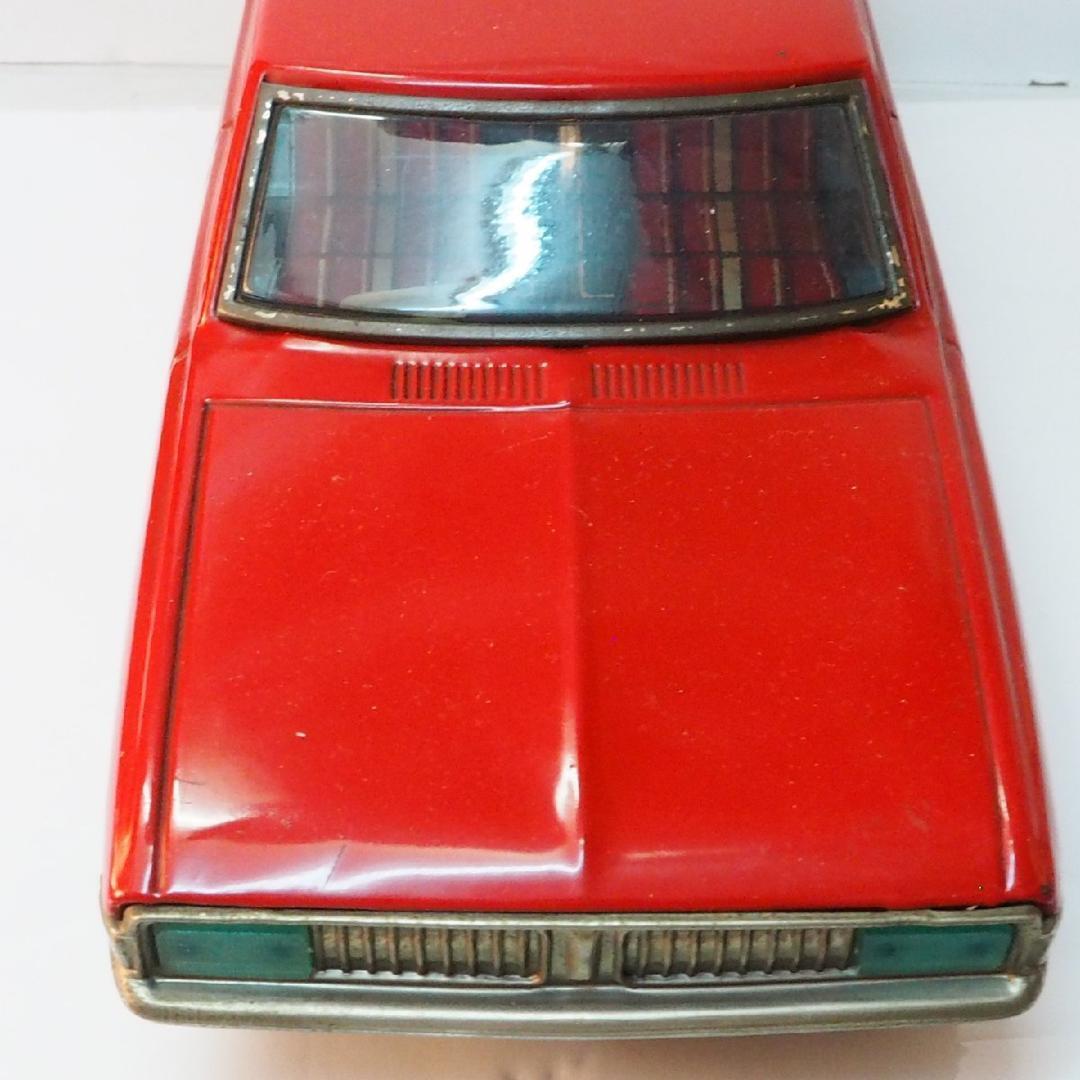 イチコー【三菱コルト ギャラン 赤】当時物ブリキ製ミニカー TIN TOY 箱無 イチコー【三菱コルト ギャラン 赤】当時物ブリキ製ミニカー TIN TOY
