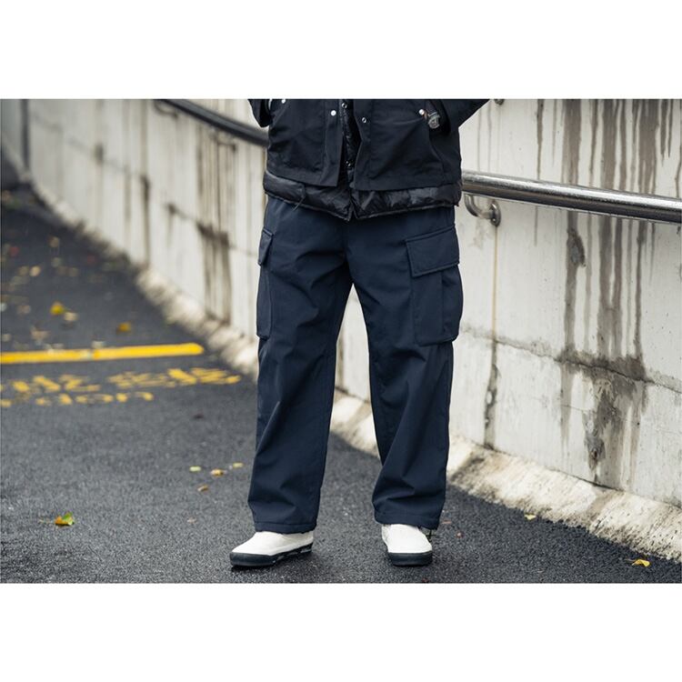 ★PLUS VELVET THICK STRAIGHT CASUAL PANTS　　　A0401