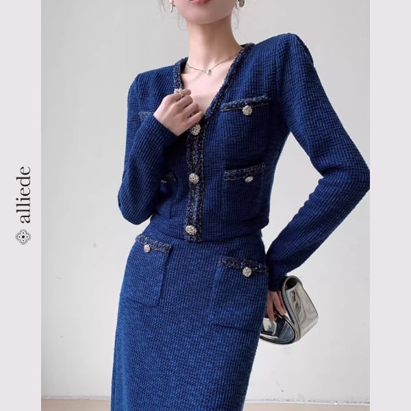 クラシックニットセットアップ A3352