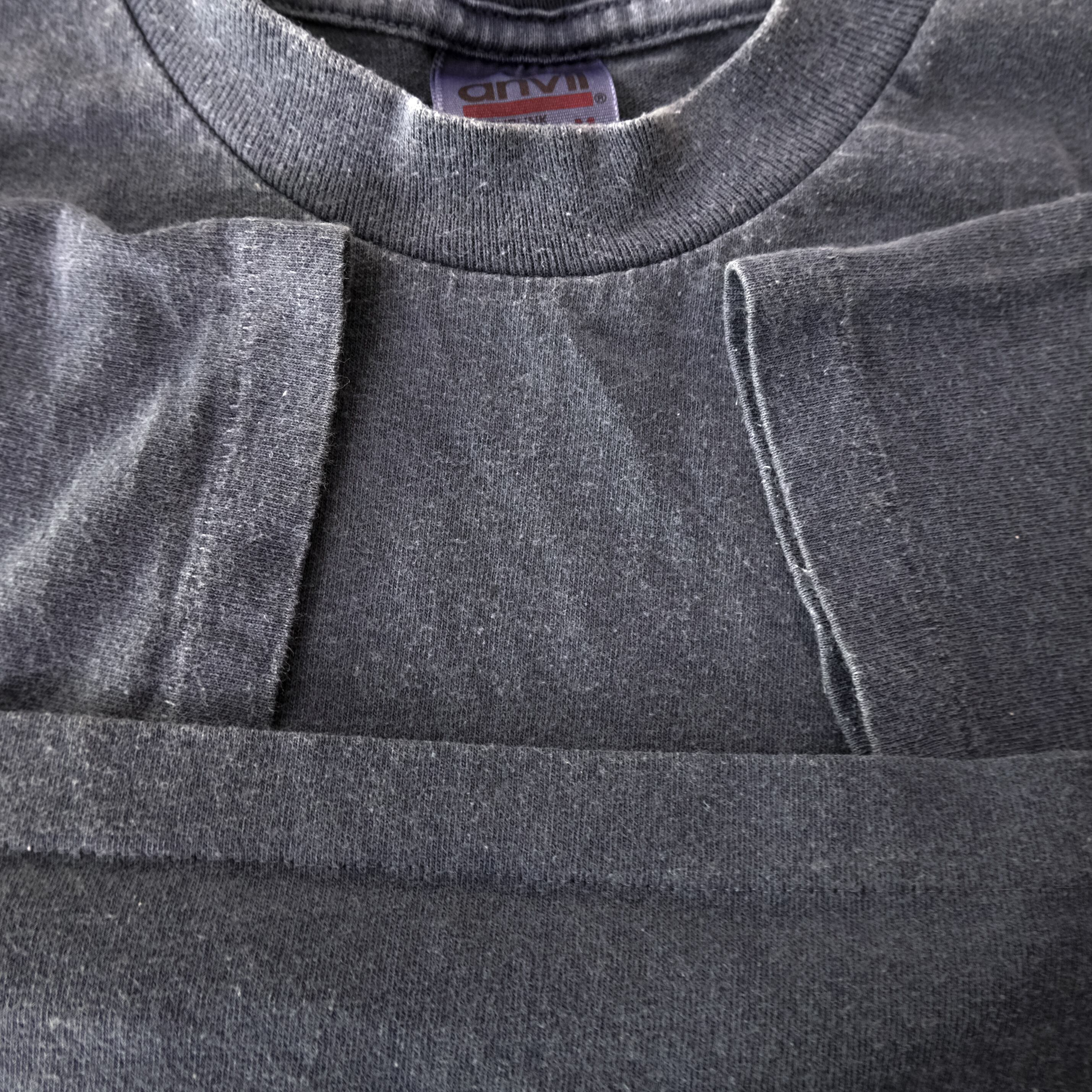 ブランク 無地 90s ポケTシャツ 袖裾シングルステッチ ブランク 無地 90s ポケTシャツ 袖裾シングルステッチ 90年代 USA製