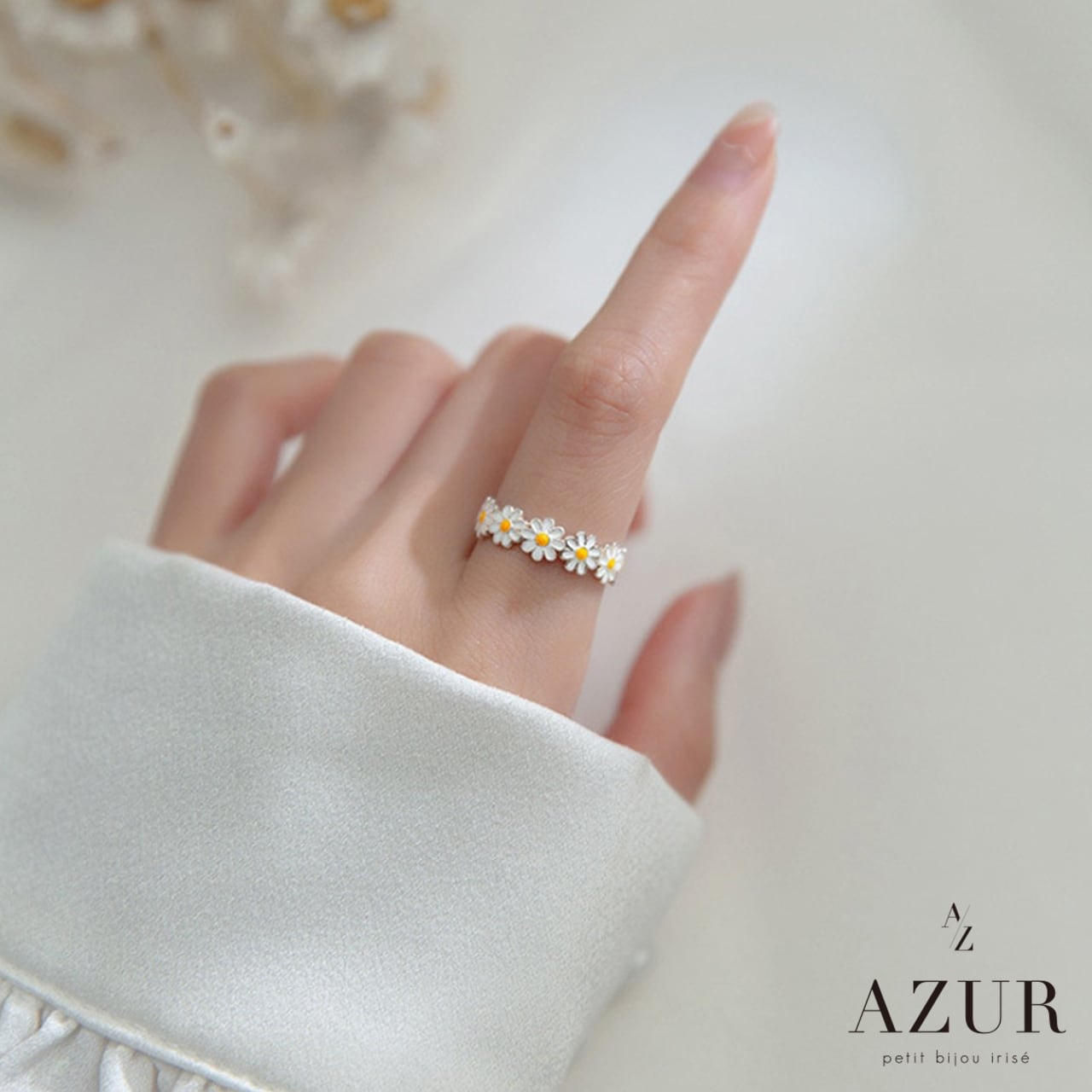 ホワイトデイジーリング