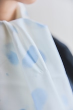 【mottainaiネッカチーフ CLOUD BLUE×綿】vol.6_enrica