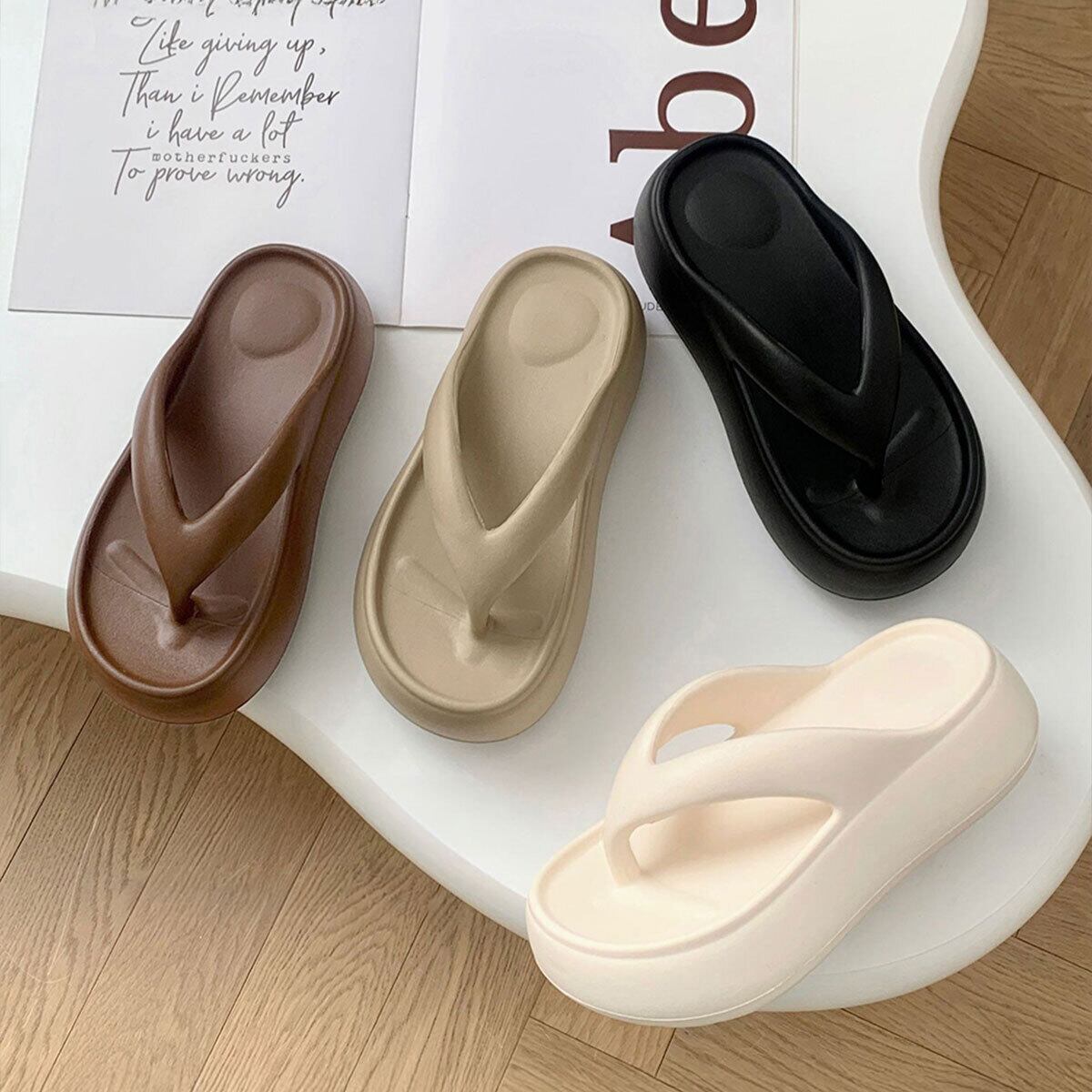 ビーチサンダル 厚底 EVA レディース 夏 韓国 コンフォート サンダル 大人 カジュアル シンプル きれいめ 履きやすい 歩きやすい 疲れにくい リゾート 海水浴 プール アウトドア 大人可愛い 大人女子