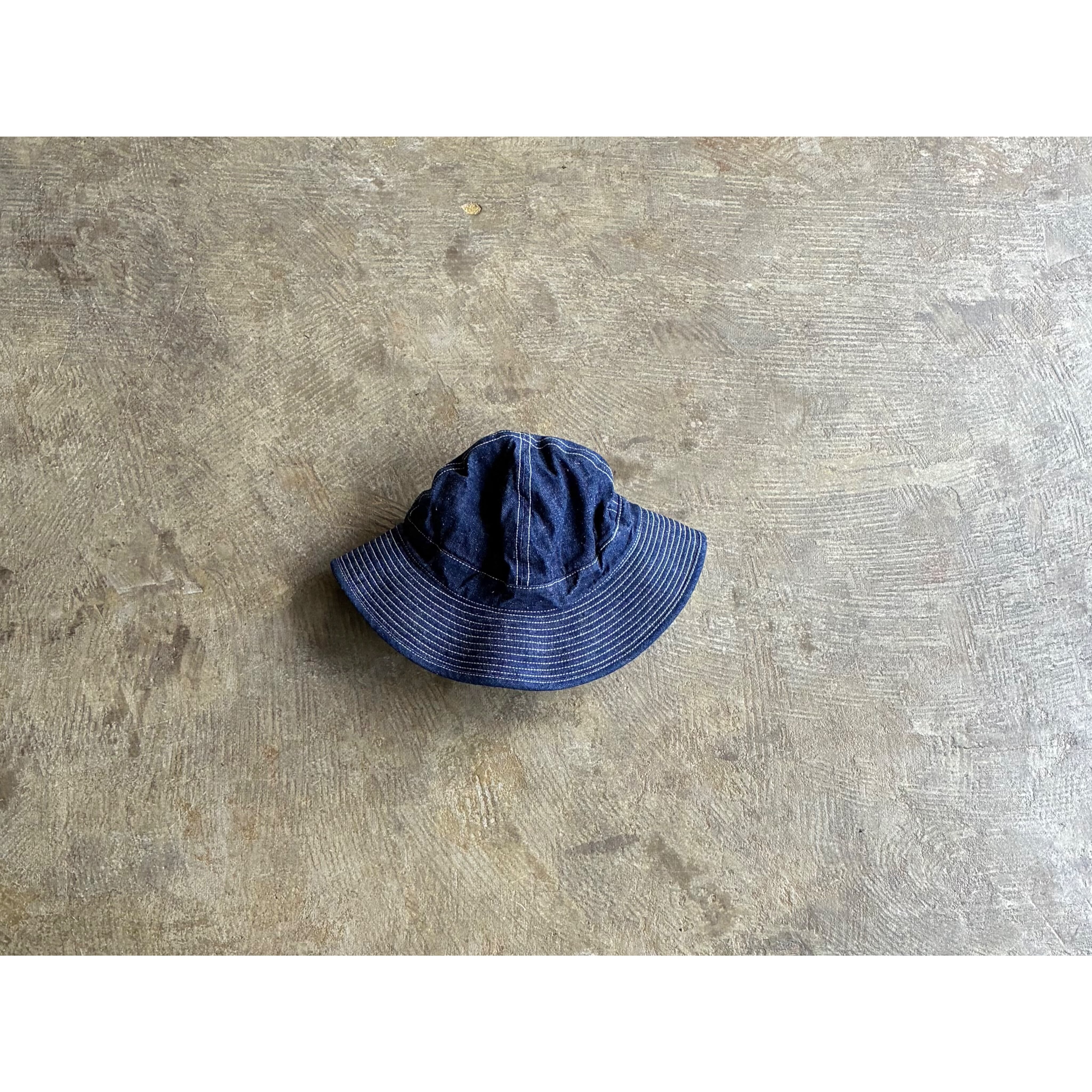 再入荷 orSlow (オアスロウ) US NAVY HAT Denim One Wash | AUTHENTIC