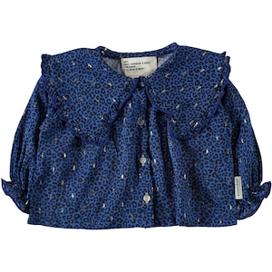 残り1点(12M)piupiuchick / Blouse w/ big pointed collar / Baby