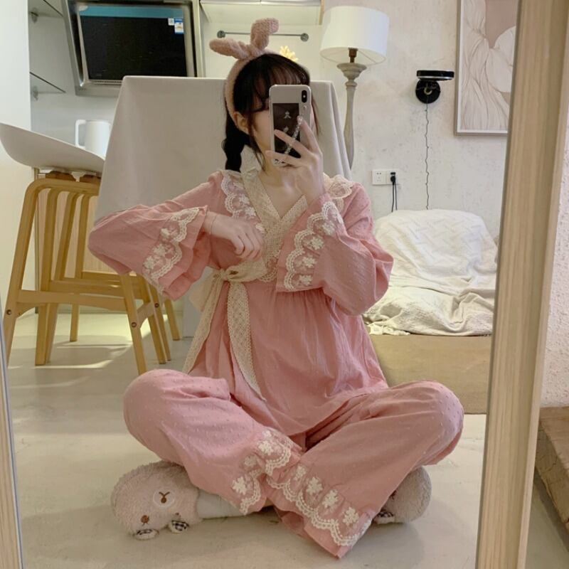 オータムレッド ロング 大人ガーリー スウィート キュート カジュアル 秋物 萌量不足84055839944