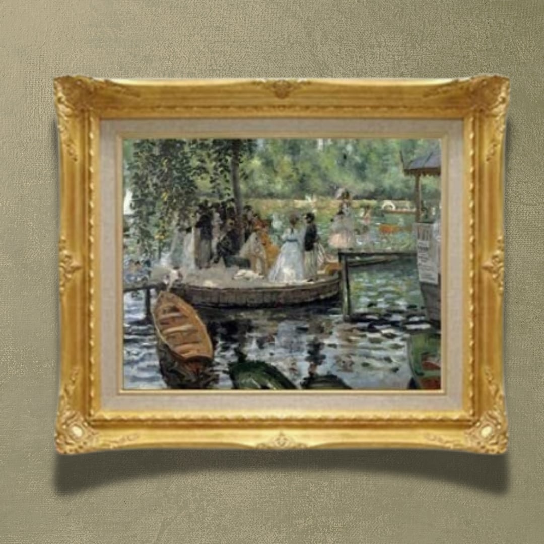 在庫処分セール バリ絵画 油絵 田園 風景 壁掛け PIC-0062-B 在庫処分