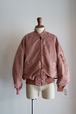 INNAT " HAND DYED BOMBER JACKET