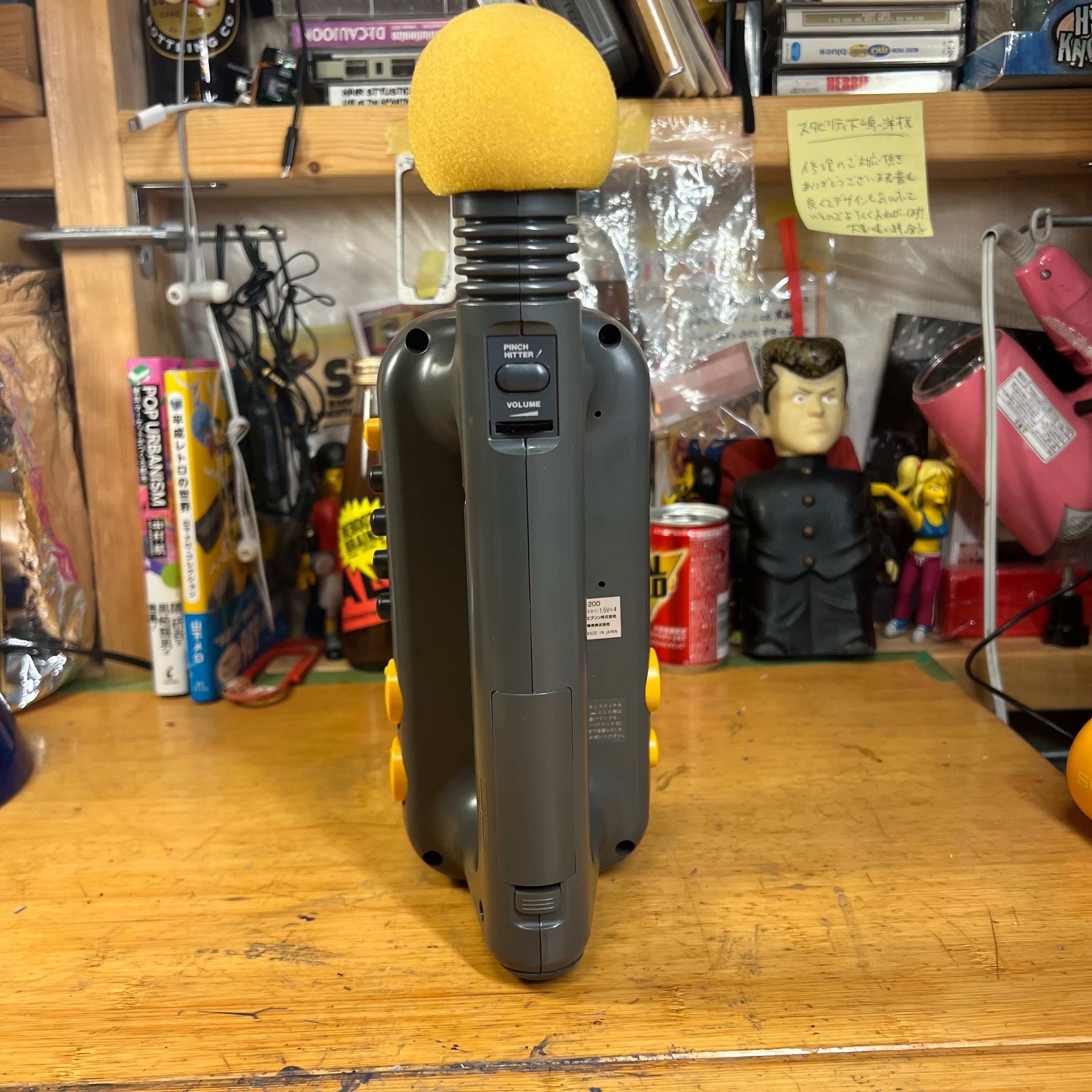 メンテ済可動品] MK-200平成の名品マメカラ ポータブルカラオケ