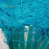 ベリーダンス フェザーファン グリーン系 緑 小物 小道具 羽根 大きい 箱 セット ステージ イベント ショー ダンス小物 鮮やか 華やか ターコイズグリーン 華やか ふわふわ