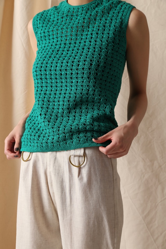 Crocheted Knit Tops