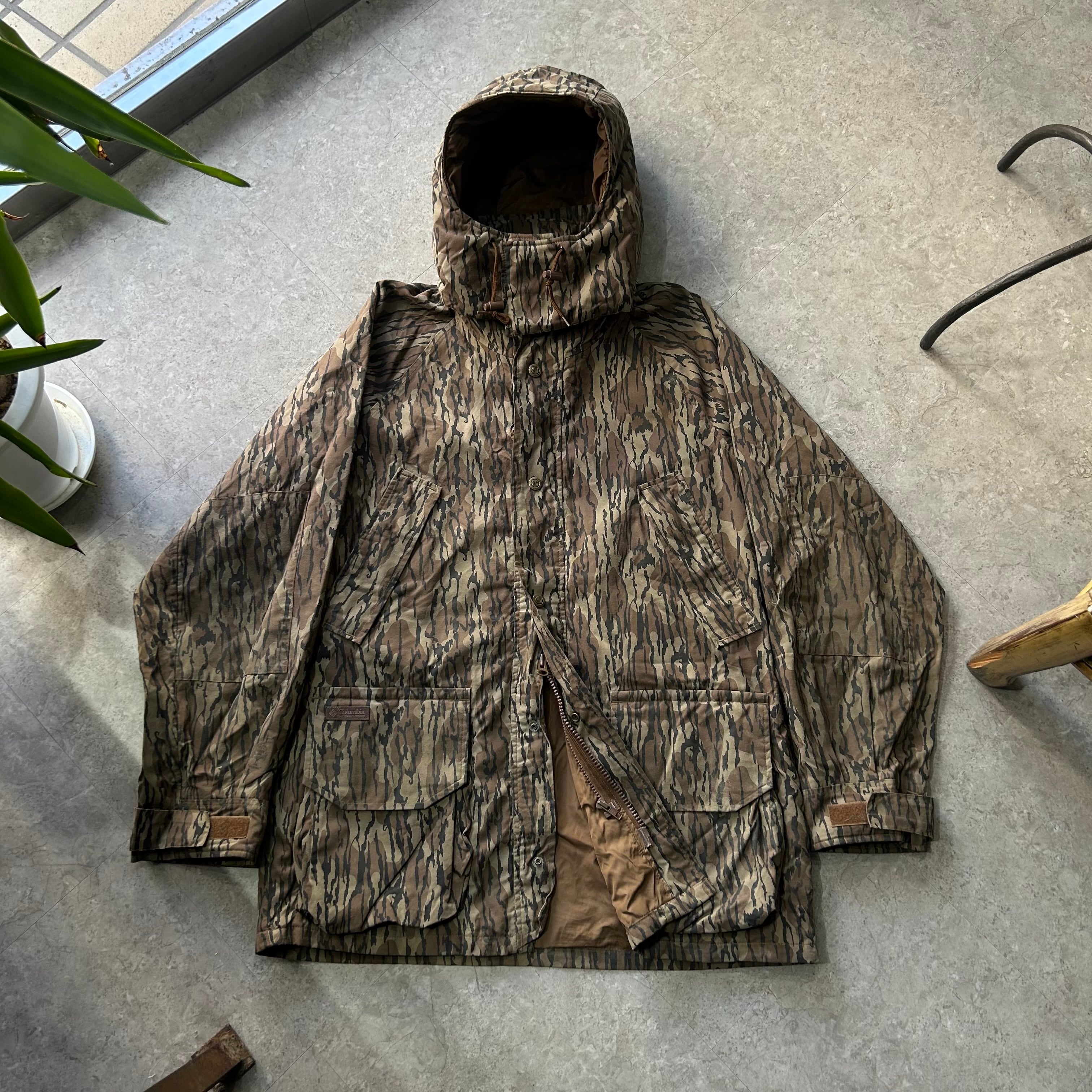 90s Columbia " OMNI TECH " realtree camouflage mountain parka【仙台店】