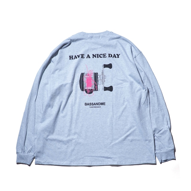 bassandme 6oz L/S "NICE DAY" TYPE-PRINT