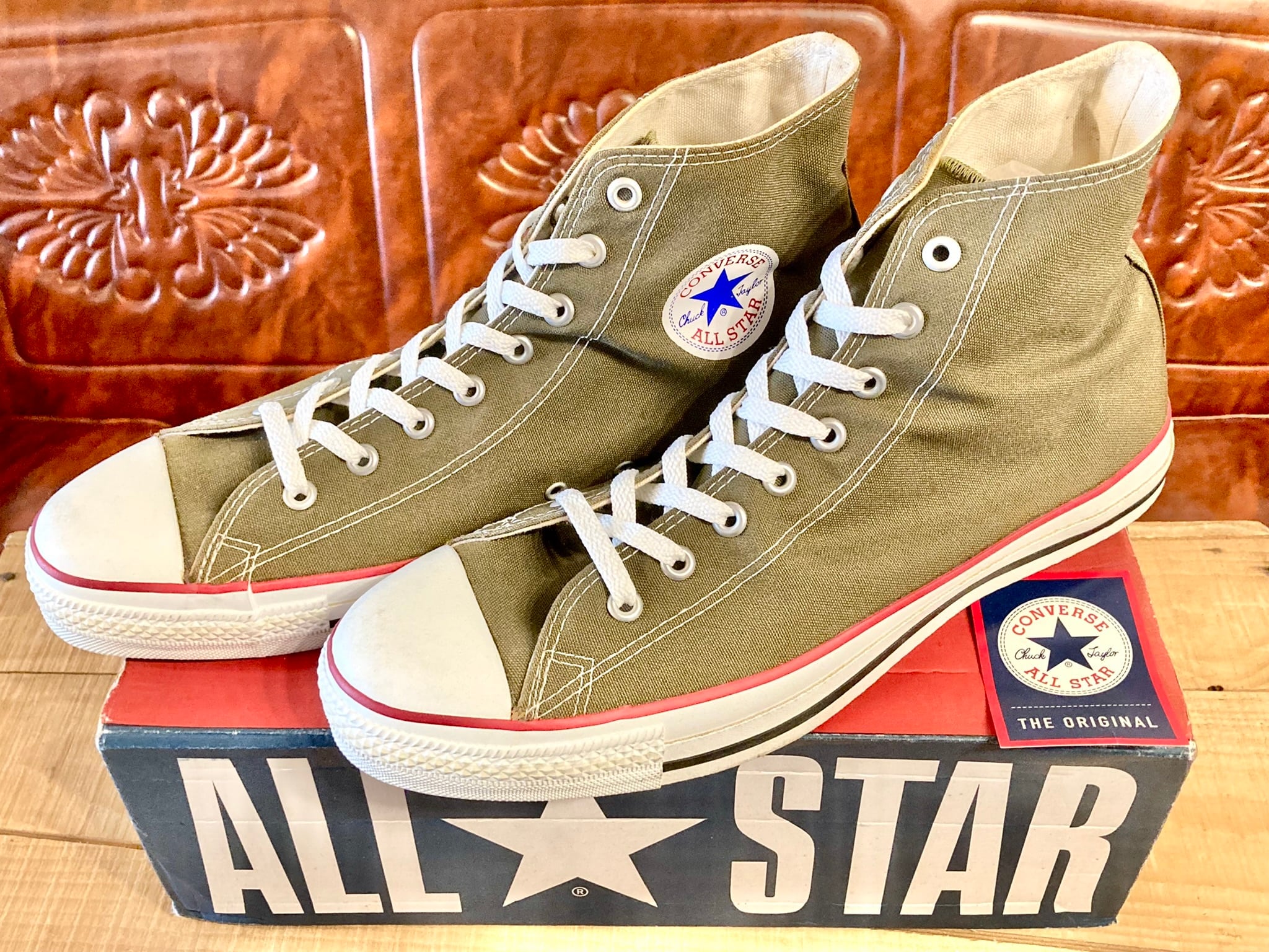 converse（コンバース） ALL STAR（オールスター）Hi オリーブ 12.5 31cm 90s USA 225 | freestars  powered by BASE