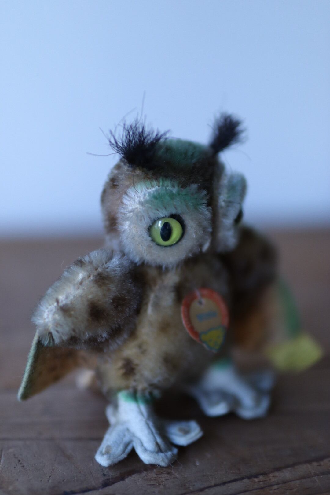 ヴィンテージ シュタイフ フクロウ  Wittie 12㎝