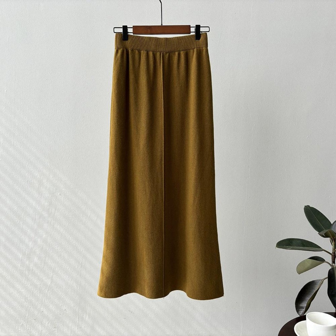 ハイウエスト ニット スカート 7color 10264