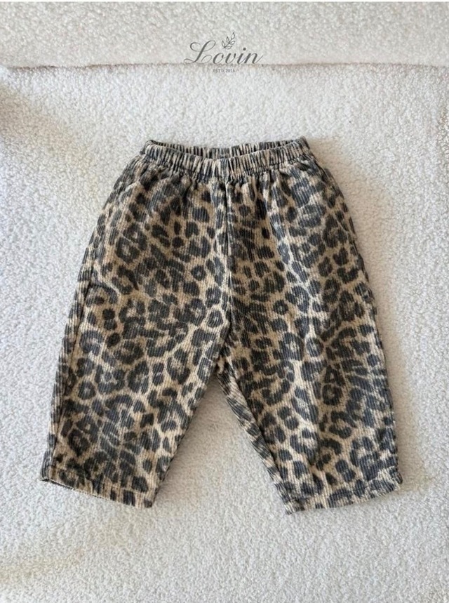 〚予約〛Leo Cordu pants <kids>