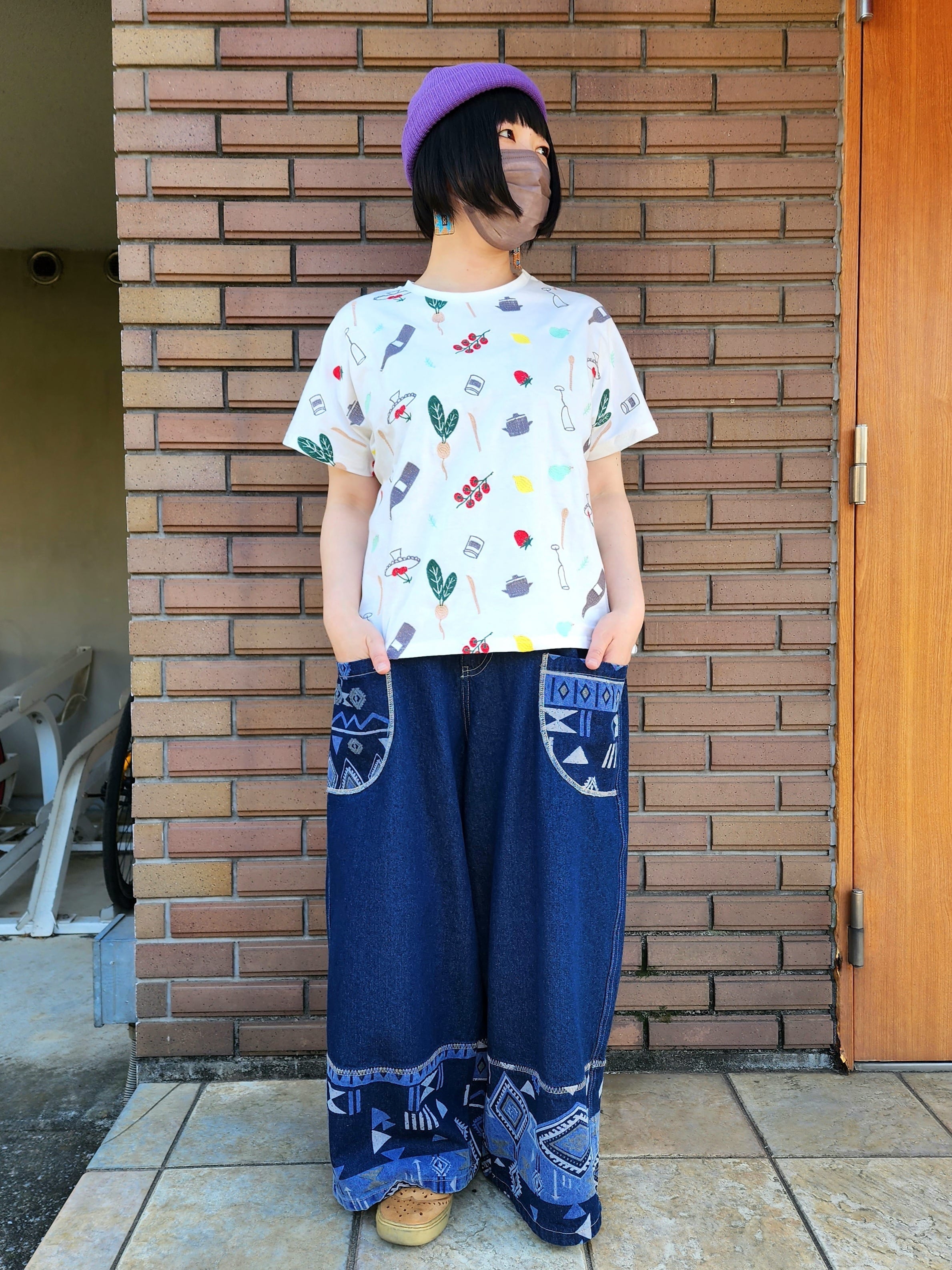 Emago〉クッキング刺繍Tシャツ | ワンダフル商会