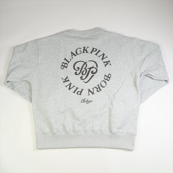 Size【XL】 VERDY ヴェルディ ×BLACK PINK BP HEART CREWNECK GRAY Pop ...