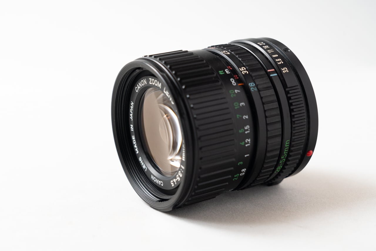 CANON ZOOM LENS New FD 28-55mm F3.5-4.5【2210L05】 | studio 令宮