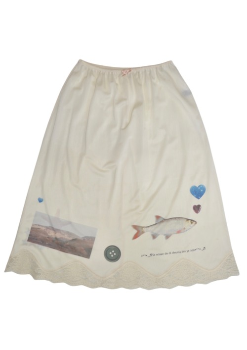 NETSU – print lingerie skirt