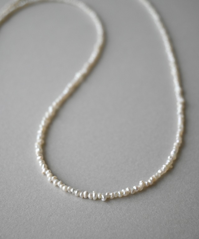 淡水ケシパールネックレス / goodman jewelry works
