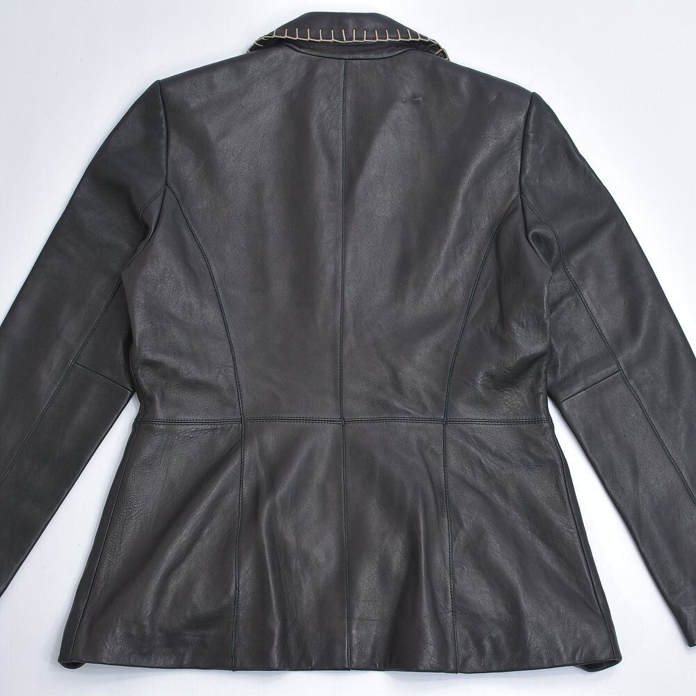 90s~ CLASSIQUES Entier ステッチワーク レザージャケット 90s~ CLASSIQUES Entier ステッチワーク レザージャケット