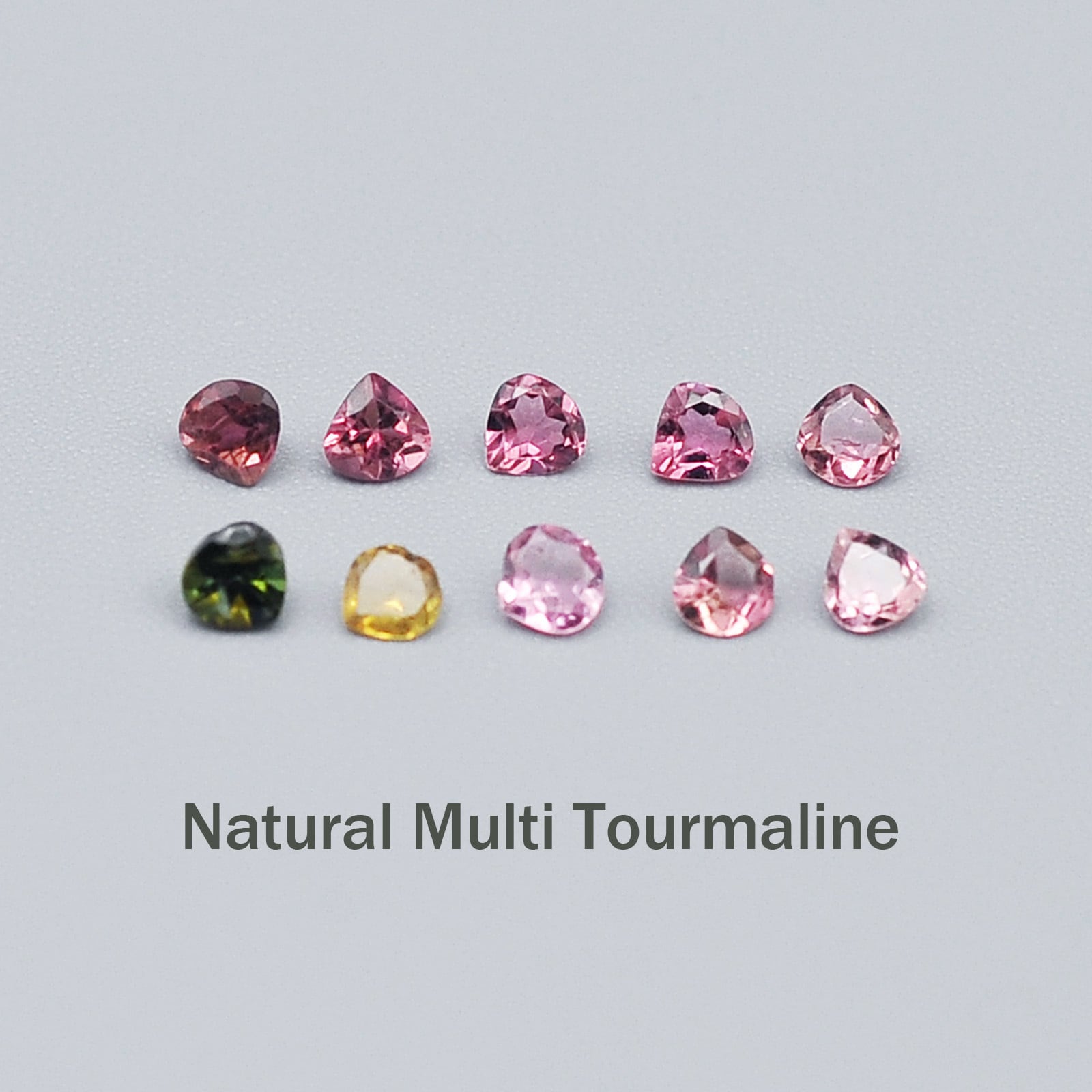 ナチュラルトルマリン ルース10石セット ミックスカラー / to08 | BELL