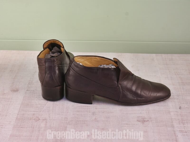 週末限定 ! BALLY ブラウン ドレスシューズ D228 スイス製 BALLY ビンテージ ドレスシューズ 茶 メンズ 7D 25cm