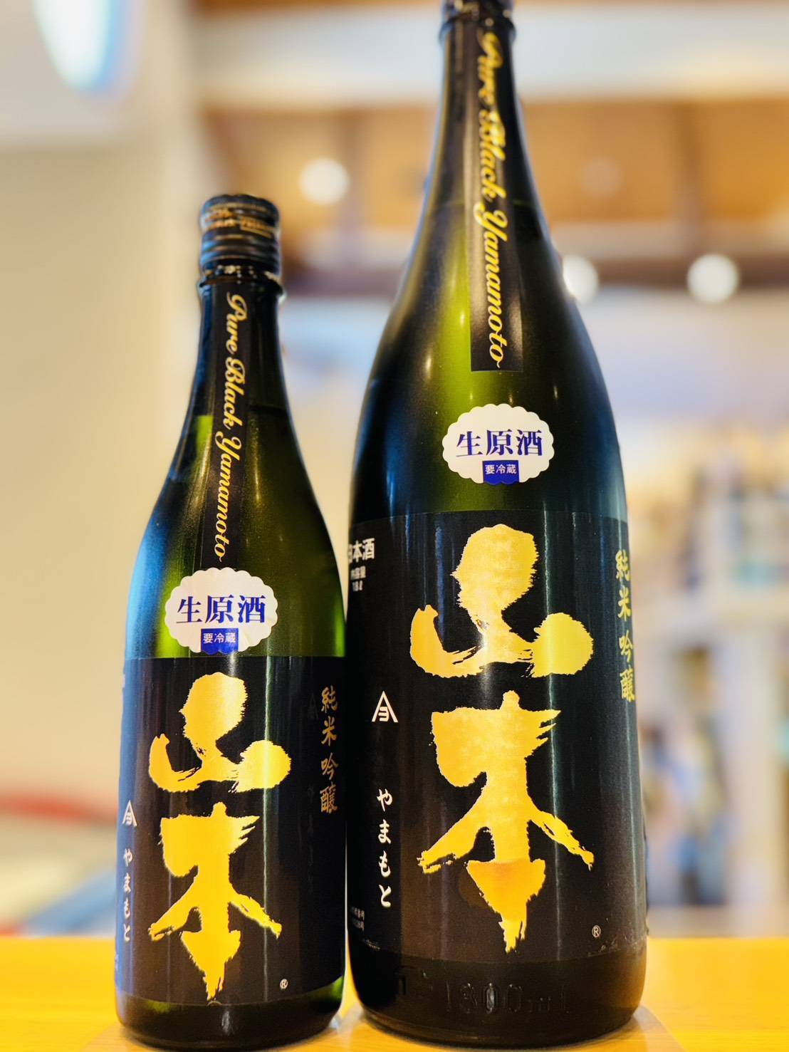山本 ピュアブラック 純米吟醸 生原酒 720ml1本（山本酒造・秋田県