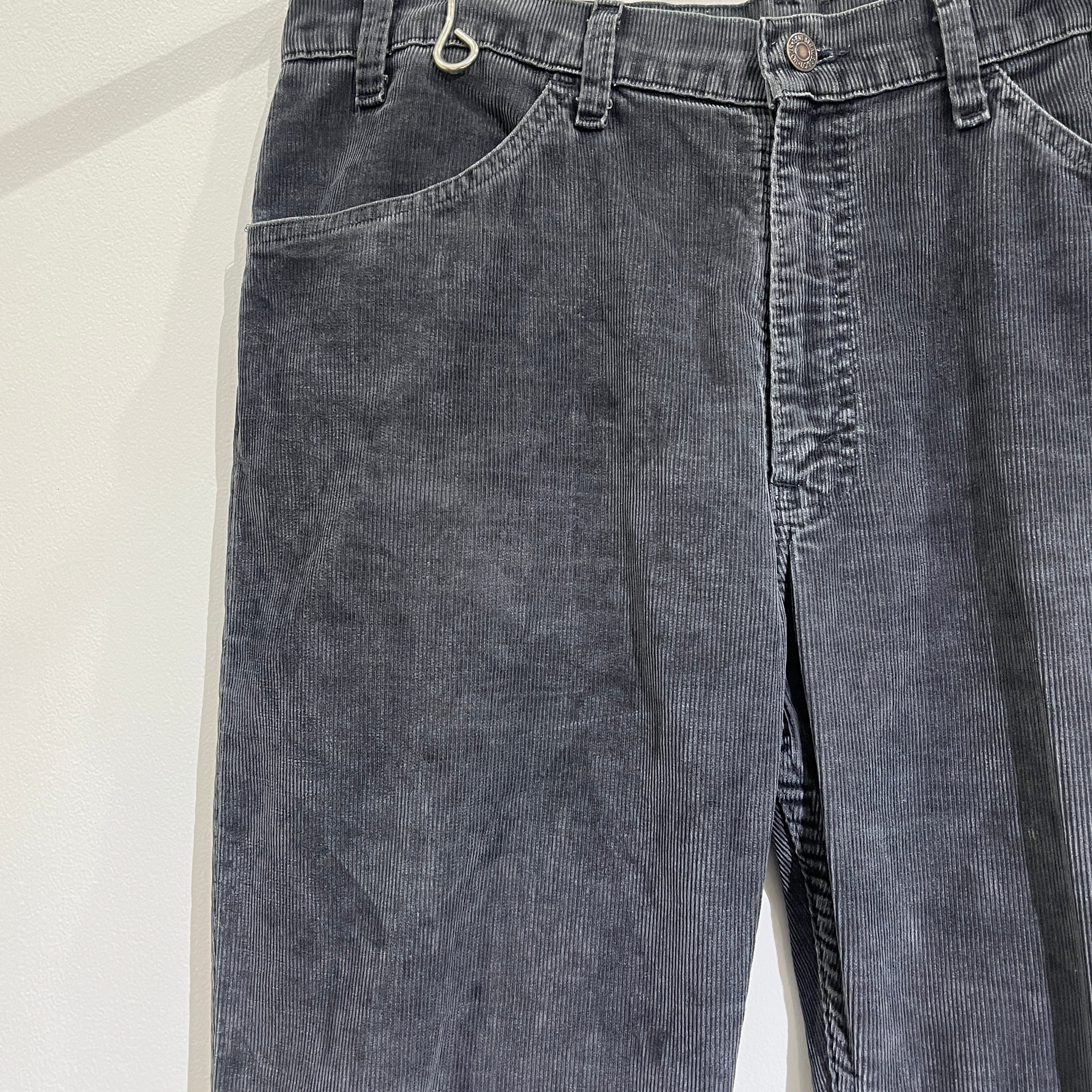80s Levi's 519 Black Corduroy Pants 80年代 リーバイス 519 ブラック