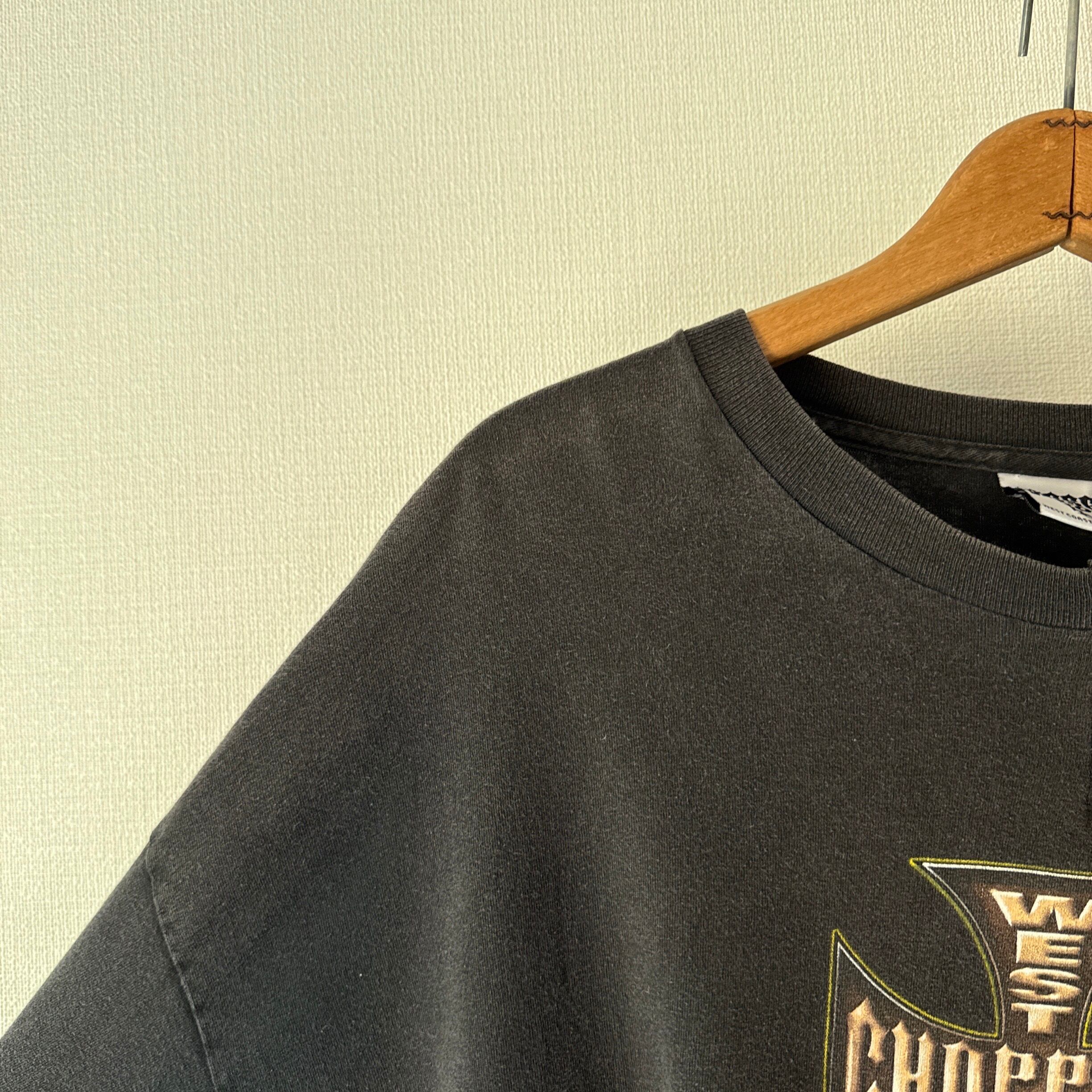 00's WESTCOAST CHOPPERS Iron Cross Print L/S Tshirt ウエスト
