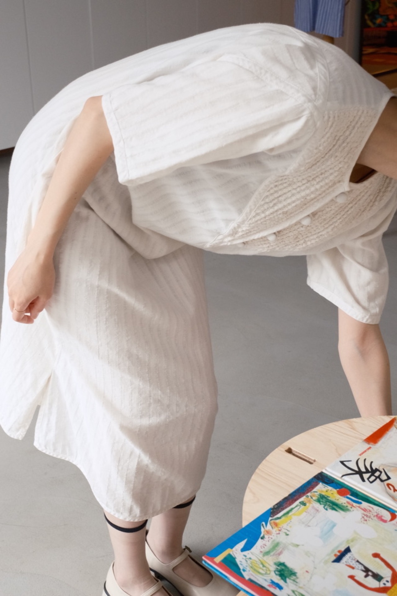 Annikki karvinen white summer dress