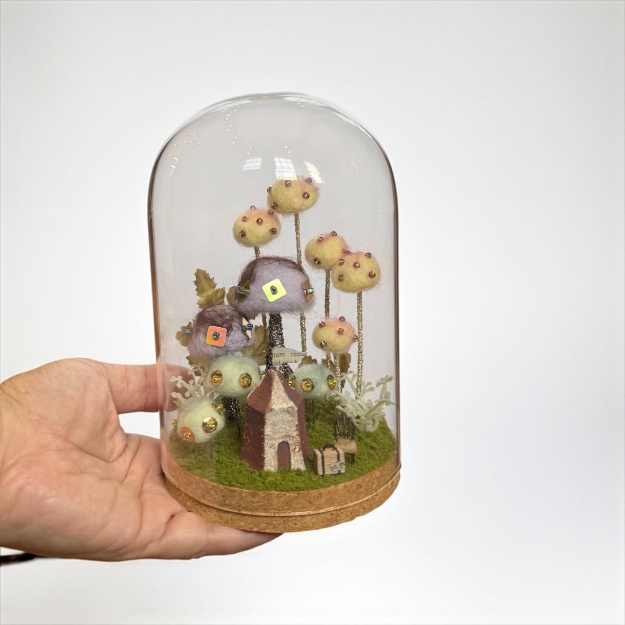 chise ステンドグラス メリーゴーランド 134 | teshigotoya ねむの木の豆