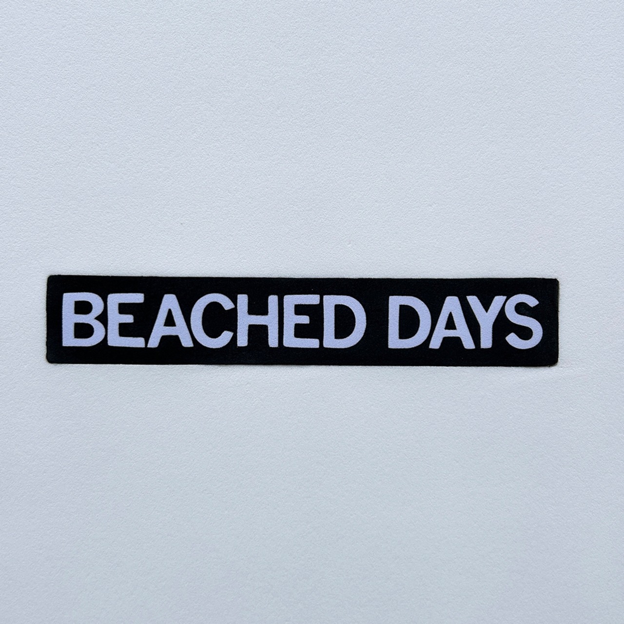BEACHED DAYS ビーチドデイズ / アクアティックディビジョン The Cliff Box Logo ザ・クリフ ボックスロゴ