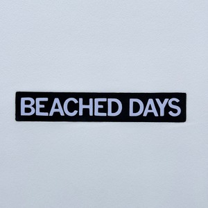 BEACHED DAYS ビーチドデイズ / アクアティックディビジョン The Cliff Box Logo ザ・クリフ ボックスロゴ