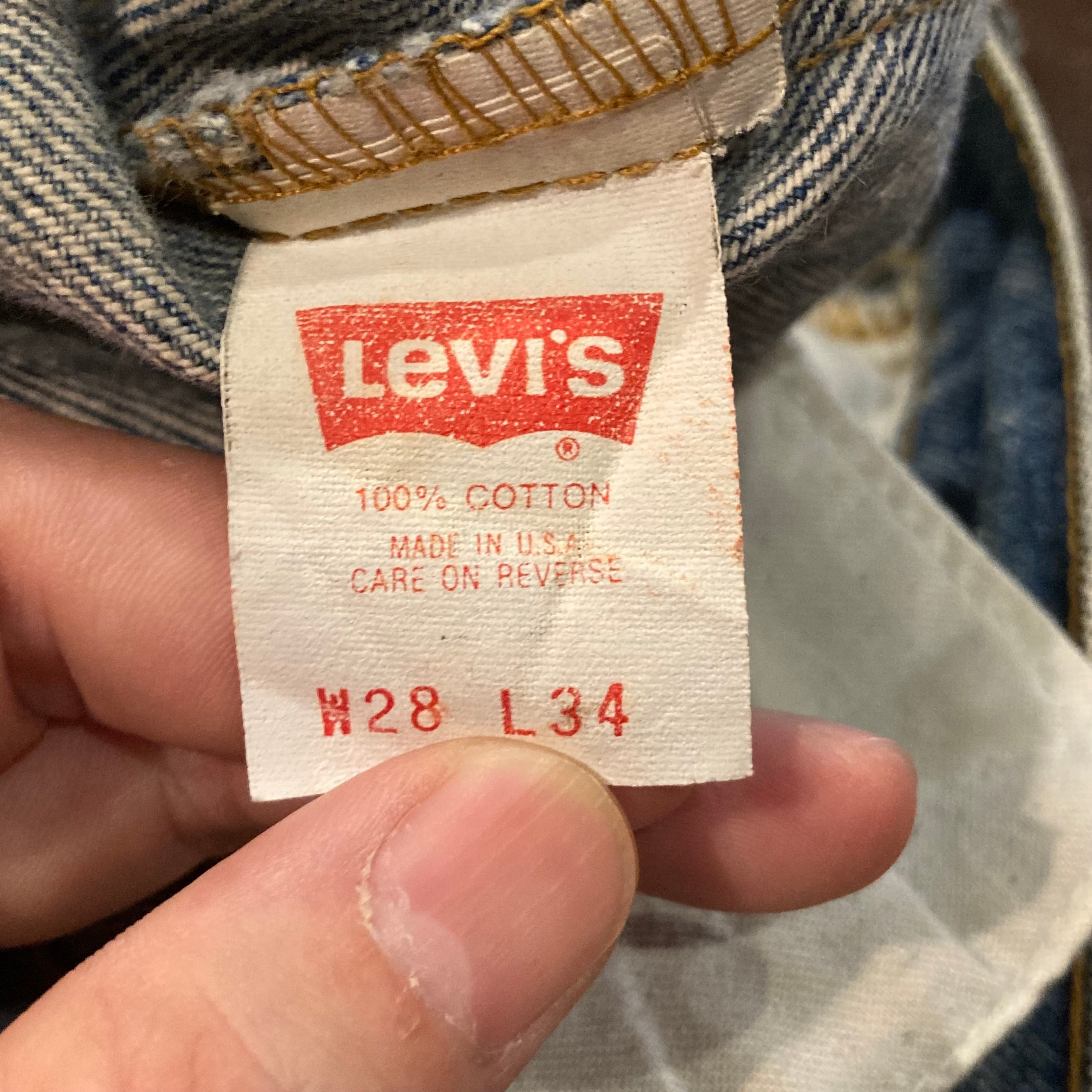 Levi’s 517 デニムパンツ 90年代 USA製 ブーツカット W28 リーバイス アメリカ製 517-0217