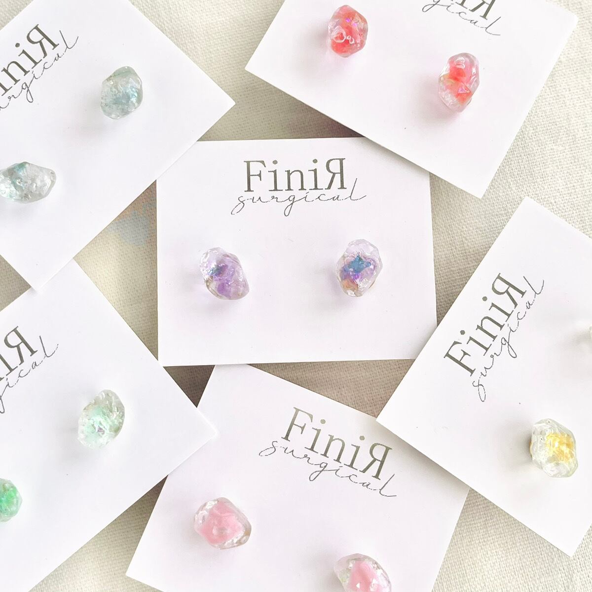 あいあいわーく | ハンドメイド ピアス イヤリング ニット レザークラフト
