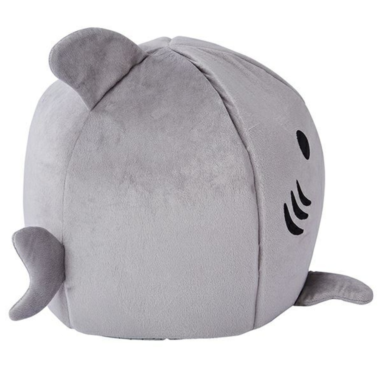 ※開封未使用品【あったかドームベッド(サメ)】ふわふわあったかクッション入り,手洗い可能,コード通し穴付き