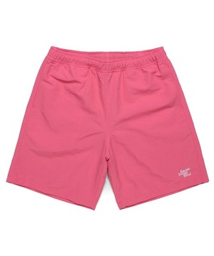 [CAVISH] SELLER LOGO NYLON SHORTS PINK(CV2CMUPA60A)