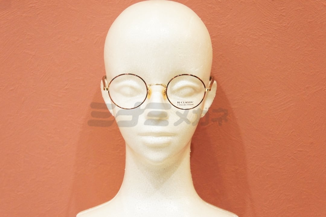 松田龍平さん着用モデル】BJ CLASSIC メガネ COM-108S C-1-2 ラウンド