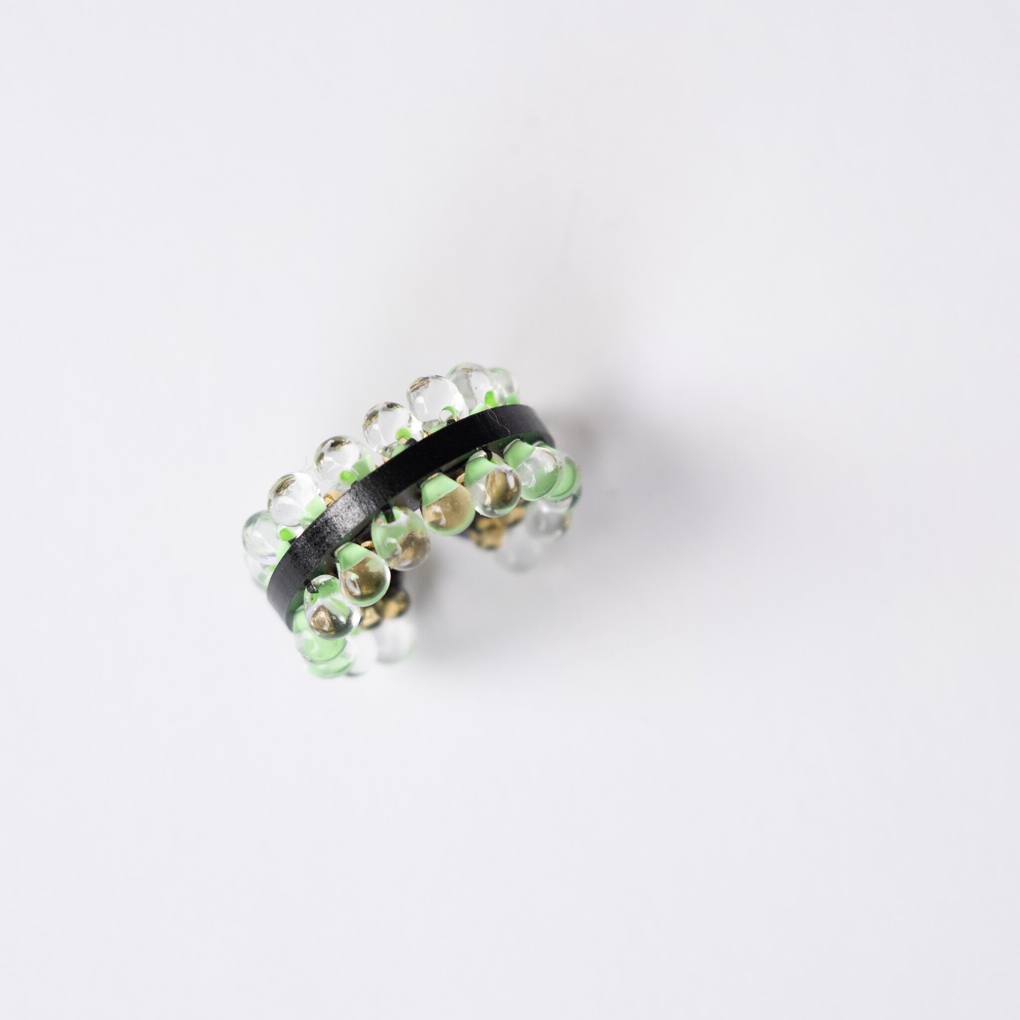 puzzle ring ear cuff [08]