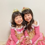 100-120【即納】オーロラ姫風豪華版プリンセスドレス［オーロラ姫 ドレス］