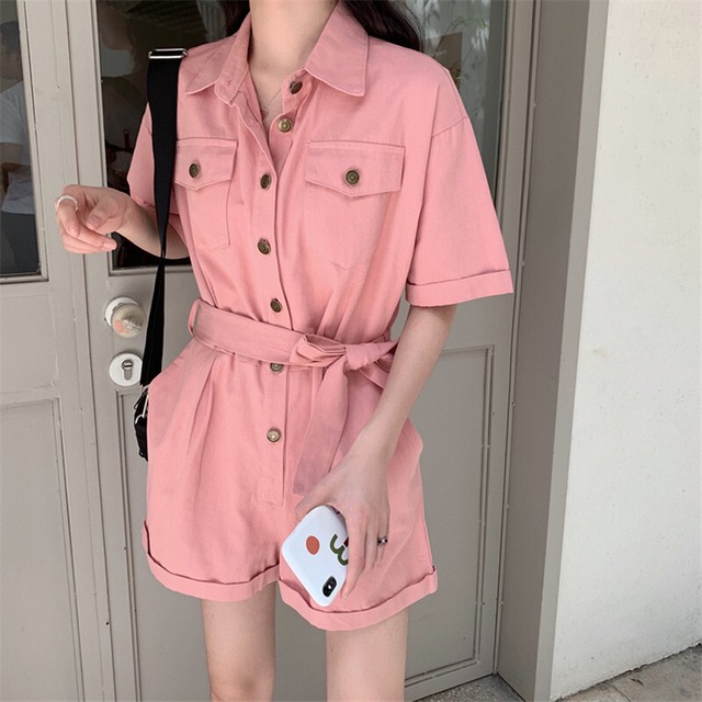 【MumuIns 】 夏新作大人気可愛いサロペットオールインワン　A0199