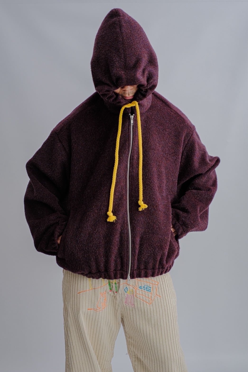 Joone Joonam】Zip Hoodie | puzzle