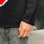 CC "BIG APPLE" HAND KNIT -BLACK-