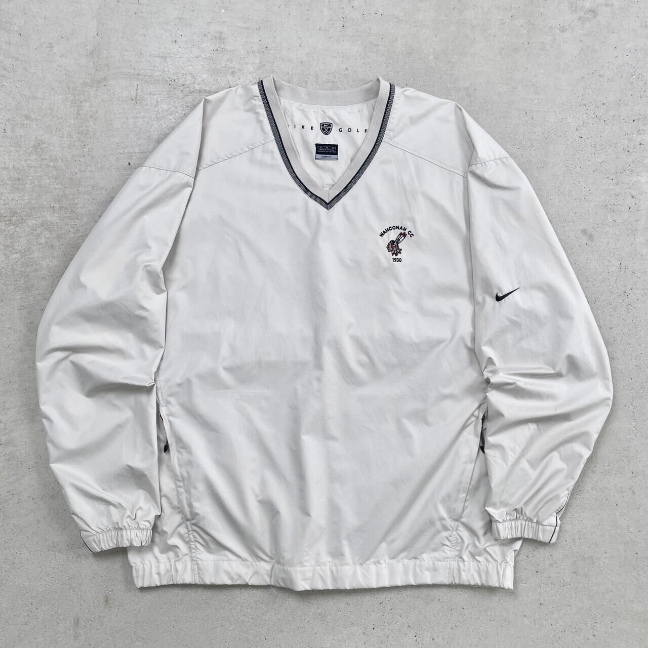 古着通販】NIKE GOLF ナイキ ゴルフ Vネック ウォームアッププル 古着通販】NIKE GOLF ナイキ ゴルフ Vネック ウォームアッププル