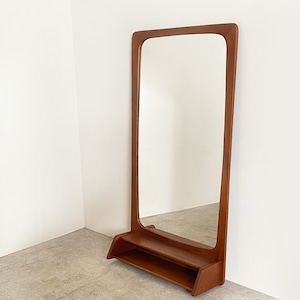 Wall mirror with shelf / 1904-MI023