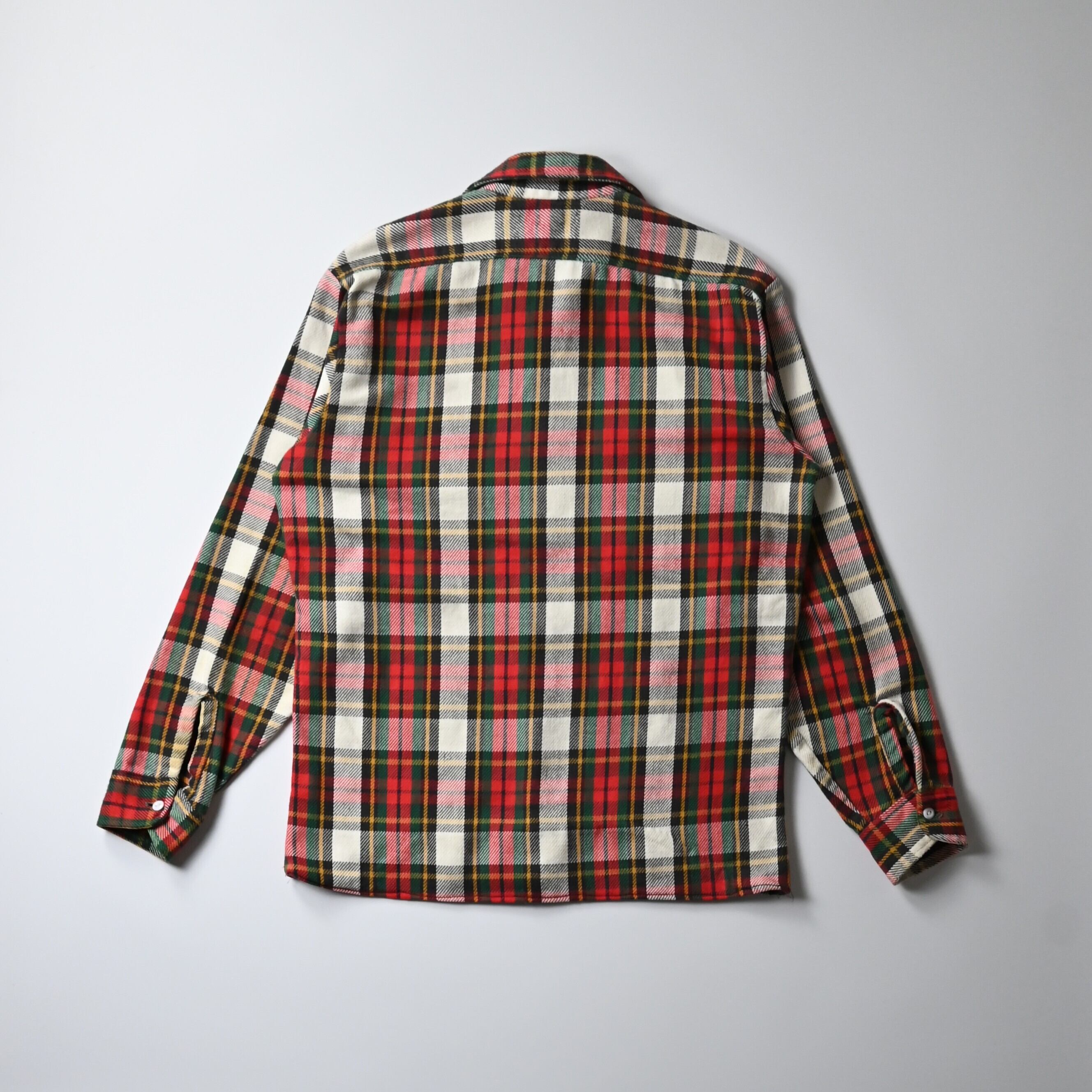 70's BIGMAC vintage M Ctton Flannel Check Shirt | GANKO