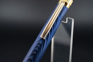 【日本が誇る銘木】屋久杉 浮造り 拭き漆 変わり塗 ① gold BP